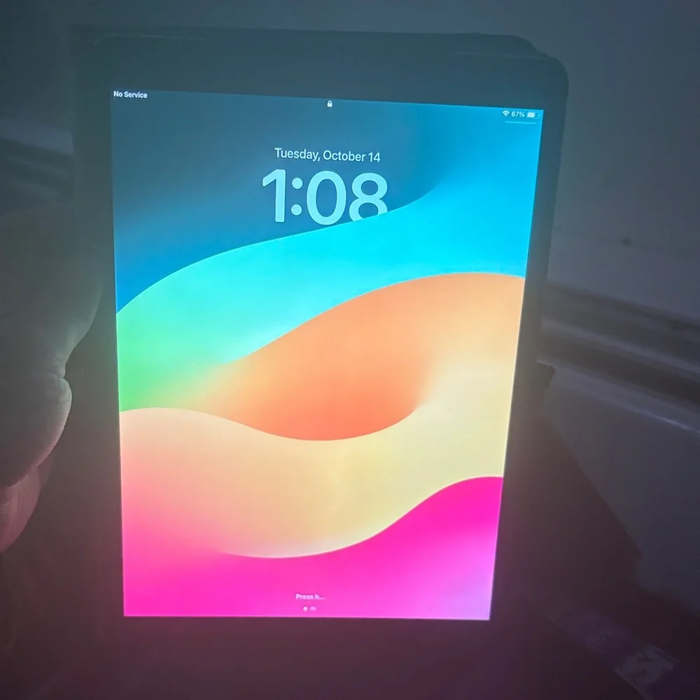 Apple Tablet with Vibrant Display